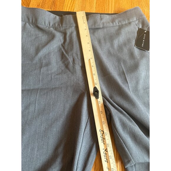 Ryan Wythe Womens Heather Grey Stretch Pants Size 16W - Picture 3 of 9
